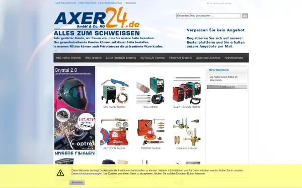 www.axer24-shop.de