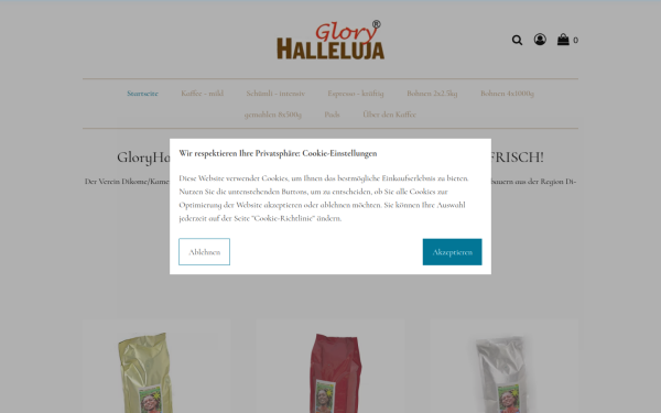 gloryhalleluja-kaffee.de