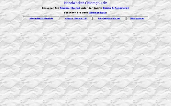 handwerker-chiemgau.de