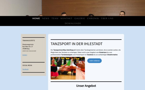www.blau-gold-burg.de