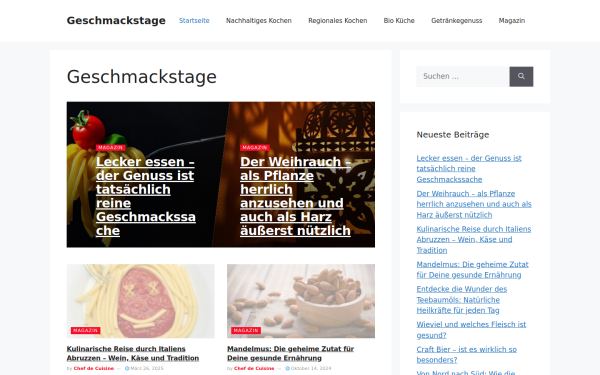 geschmackstage.de