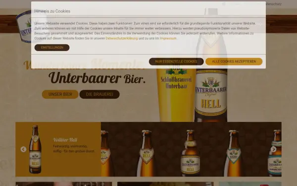 www.schlossbrauerei-unterbaar.de