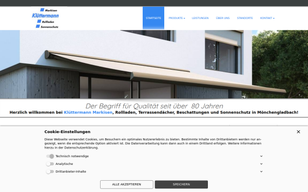 www.kluettermann-markisen.de