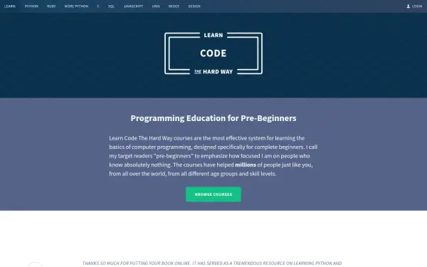 learncodethehardway.org