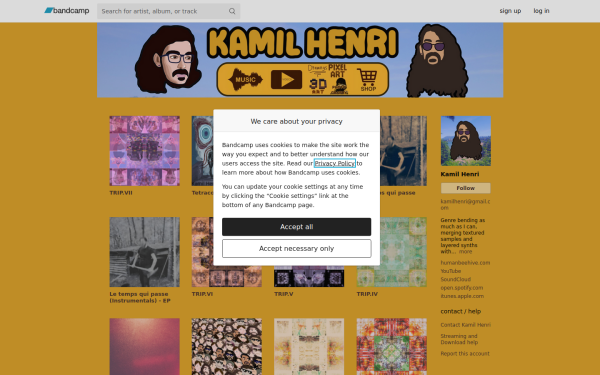kamilhenri.bandcamp.com