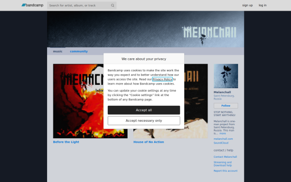 melanchall.bandcamp.com