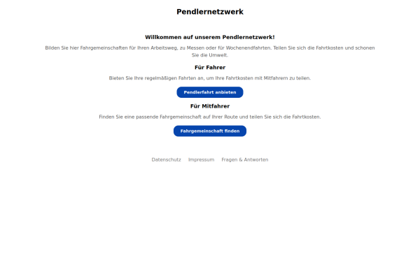 www.mitfahrnetzwerk.de