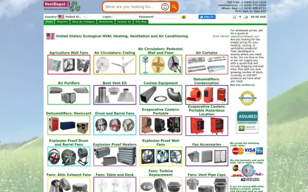 www.ventdepot.com