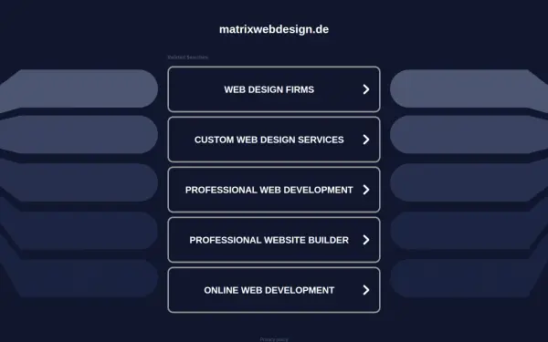 matrixwebdesign.de