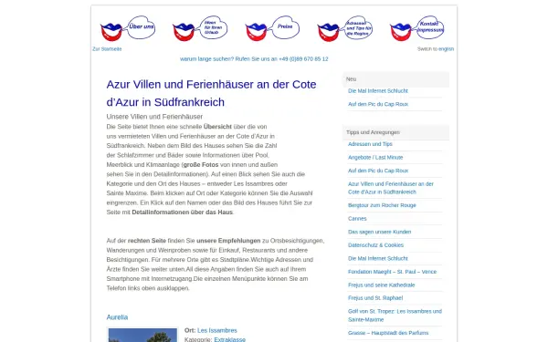 www.azur-ferienhaus.de