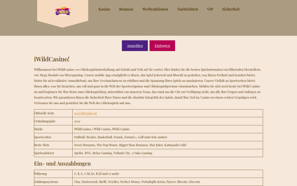 m.iwildcasino.at