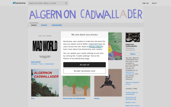 algernoncadwallader.bandcamp.com