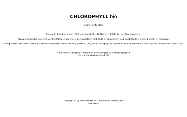 www.chlorophyll.bio