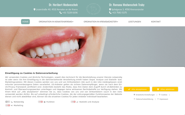 www.zahnarzt-medweschek.at