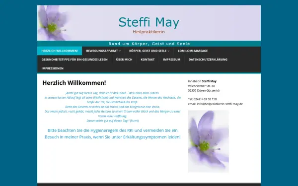 www.heilpraktikerin-steffi-may.de