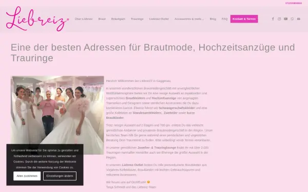 www.liebreiz-brautmode.de