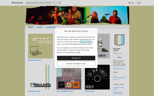 thenewlimits.bandcamp.com