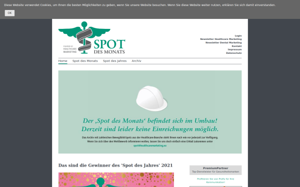www.healthcaremarketing-spotdesmonats.de