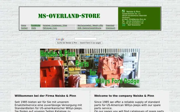 www.ms-overland-store.de