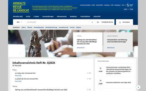 anwaltsrevue.recht.ch