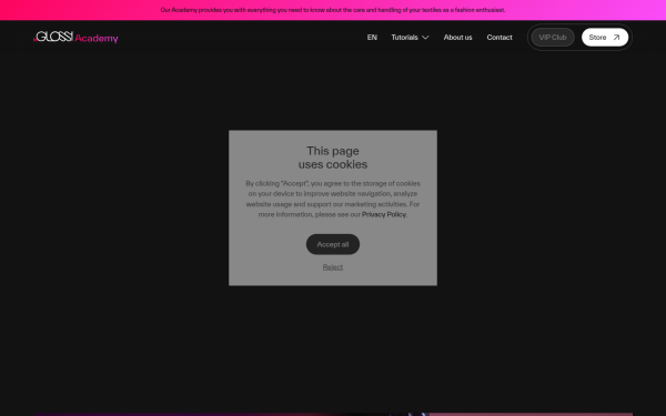 www.begloss.academy