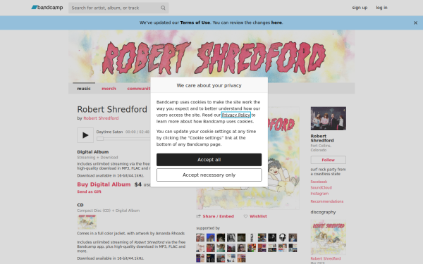 robertshredford.bandcamp.com