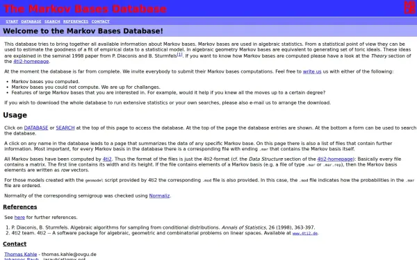 markov-bases.de