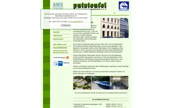www.putzteufel-gebaeudereinigung.de