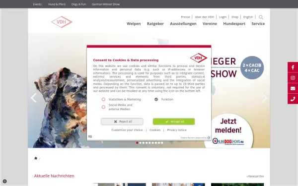 www.vdh.de