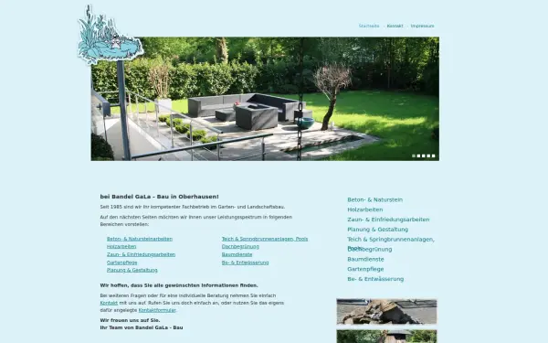 bandelgala-bau.de