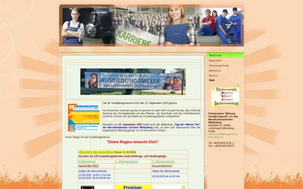 ausbildungsmesse-wittenberg.de