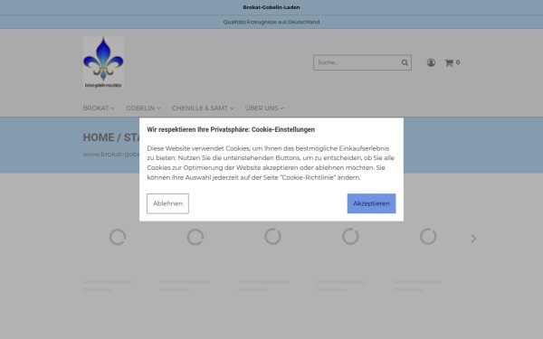 www.brokat-gobelin-manufaktur.de