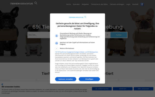 www.tierheim-gesucht.de