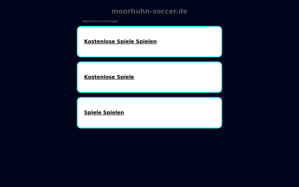 moorhuhn-soccer.de