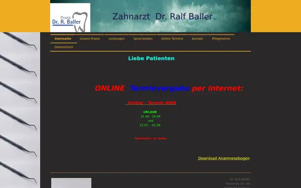 www.drballer.de