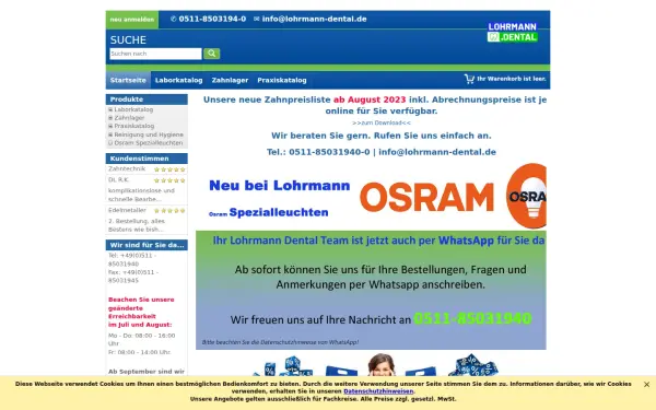 www.lohrmann-dental.de