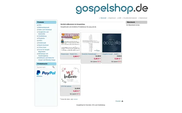 gospelshop.de