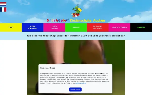 grashuepferkinderschuhe.de