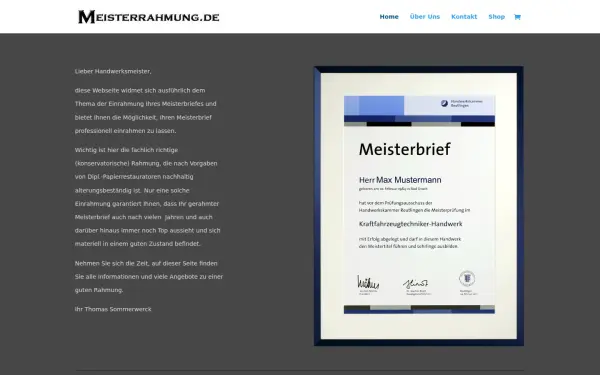 meisterrahmung.de