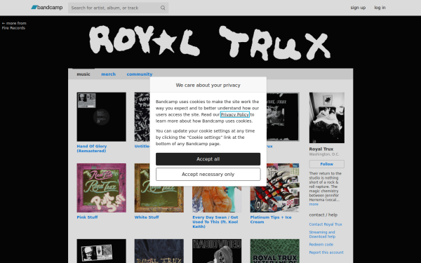 royaltruxmusic.bandcamp.com
