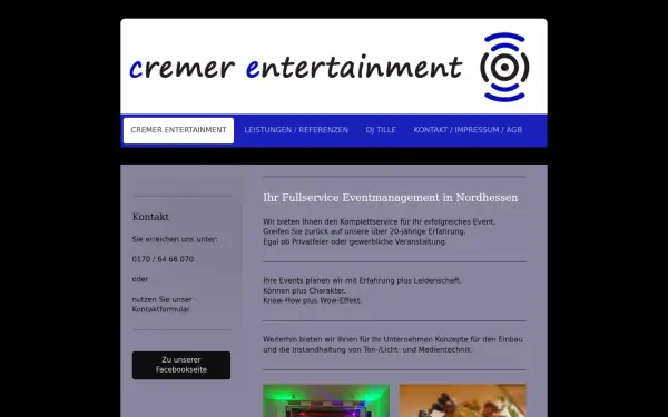 www.cremer-entertainment.de