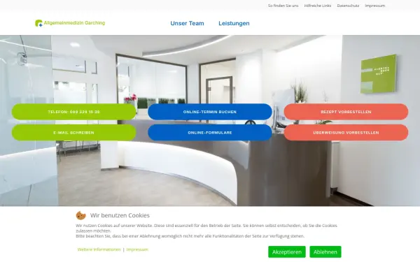hausaerzte-garching.de