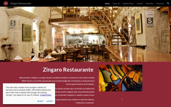 www.zingarorestaurante.com
