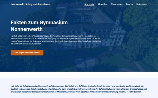 nonnenwerth-hintergrundinformationen.de