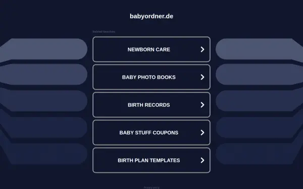 babyordner.de