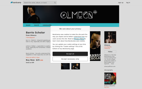 olmeca.bandcamp.com