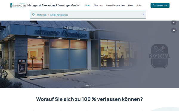 metzgerei-pfenninger.de