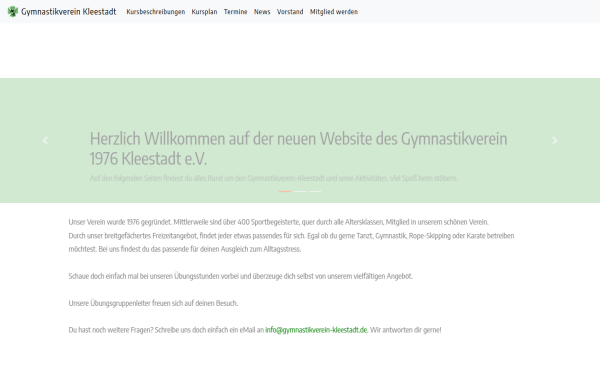 gymnastikverein-kleestadt.de