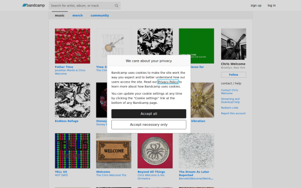 chriswelcome.bandcamp.com