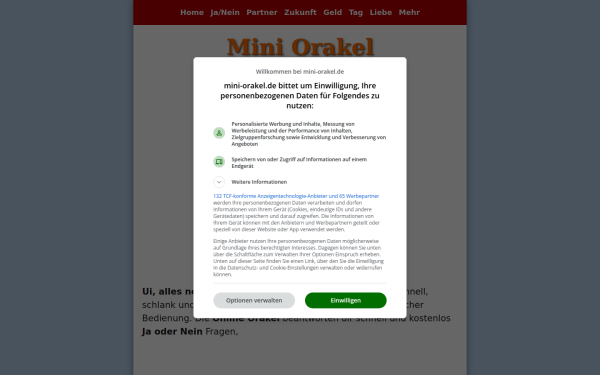 www.mini-orakel.de
